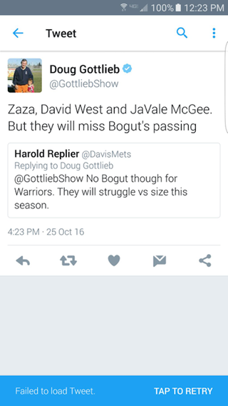 Illustration for article titled Doug Gottlieb Is Too Soft To Stand By His Incorrect Takes